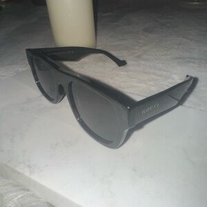 Gucci Black Chettah Sunglasses